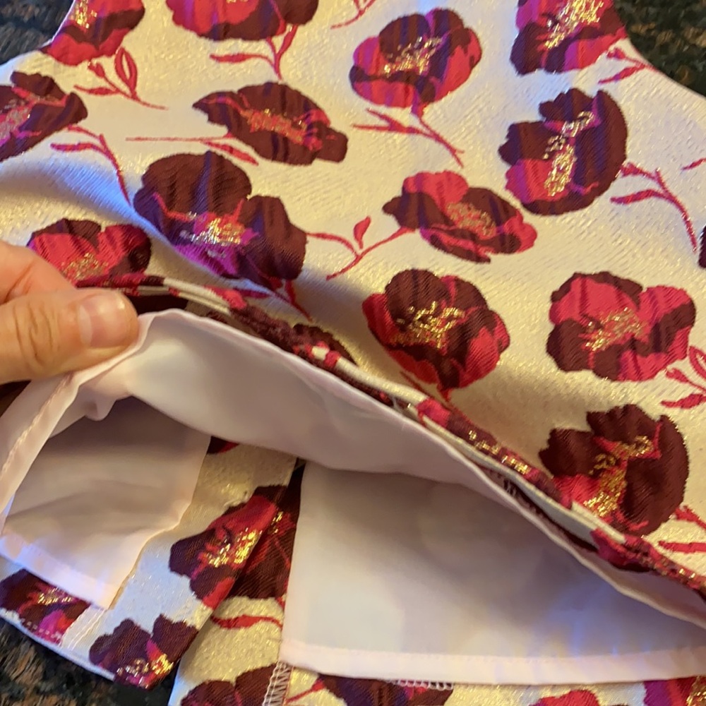 Janie and Jack floral shimmer top - Picture 7 of 7